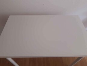 IKEA LINNMON ADILS Stůl bílý 100x60 cm - 4