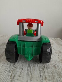 "LENA" Traktor s pohyblivou radlicí a panáčkem - 4