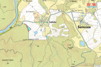Prodej louky, 15115 m², Sedlečko - Šemnice - 4