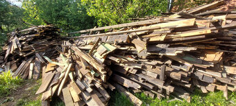 Dřevo, dříví po demmolici - 4