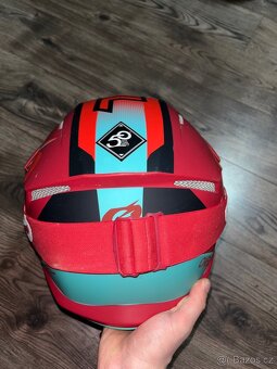 Motokrosová helma vel. XL + brýle - 4