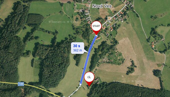 Jedinečný pozemkem na luxusním místě Nová Ves 4200m2 - 4