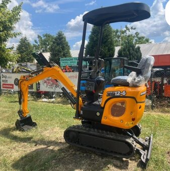 minibagr, motor Kubota, bagřík, roztahovací pásy - 4