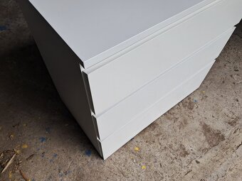 Ikea komoda Malm bílá 3 zásuvky - 4