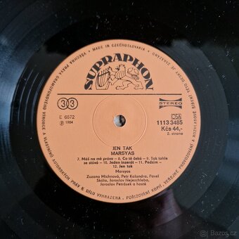 LP vinyl, Marsyas - Jen tak (1984) - 4