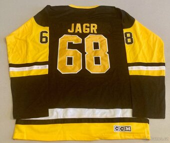 Hokejovy dres - pittsburgh penguins Jaromir Jagr, vyšívaný - 4