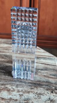 Stolní křišťálové hodinky. - 4