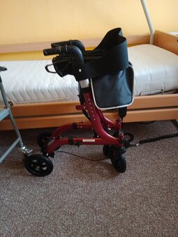 Polohovací postel - elektrické ovládání s madrací - 4