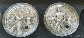 Kompletní sada Gangster - stříbrné mince. - 4