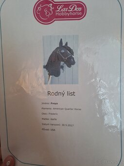 Hobbyhorse černá Freya - 4