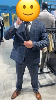 Prodám nový pánský oblek značky FERATT - 4