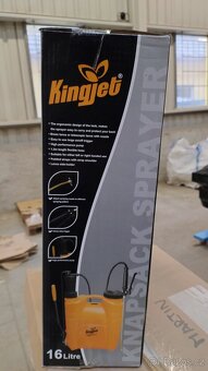 NOVÝ postřikovač King Jet - 12l na záda - 4