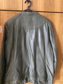 Prosivane a kožené bundy a kabaty mikina modra - 4