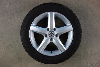 VW Touran, Golf 7, Jetta, alu Aspen 5x112 205/55/16 zimní - 4