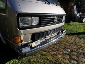 Vw T3 přední orig. chromový naraznik - 4