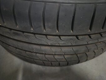 ALU disky RH, BMW E30, 4X100, dobré pneu - 4