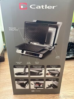 Catler GR 7010 – nový elektrický gril, původní cena 5 700 Kč - 4