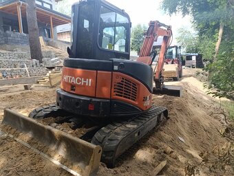 Pásový bagr HITACHI ZX 48U-3 CLR - 4