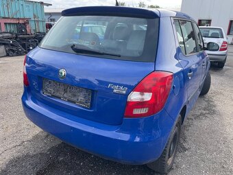 Škoda Fabia 2 1,2htp modrá veškeré díly 4590 - 4