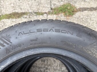 4ks zimní pneu 195/65/15 Dunlop Allseason2 vzorek 7mm - 4