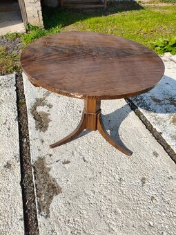 Biedermeier jídelní stůl tzv,, Sklopka`` - 4