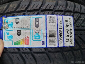 205/60/16 zimni GOODYEAR a BRIDGESTONE 205/60 R16 - 4
