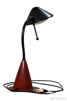 Nastavitelná stolní ,,UFO” lampa v memphistickém stylu - 4