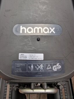 Hamax Zenith dětská cyklo sedačka do 22kg - 4