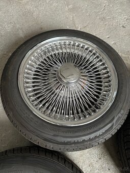 Drátěná pletená kola 4x100 r15 - 4