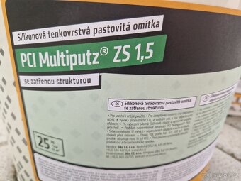 Silikonová omítka PCI - 4 kýble  - 4