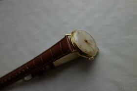 Staré,funkční,  pozlacené hodinky Prim-17 jewels - 4