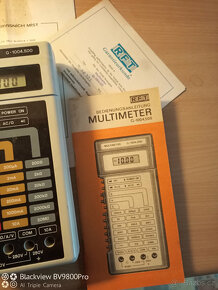 Multimeter - RFT G-1004.500 - měřák multimetr DDR NDR sada - 4