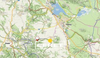 Výjimečný pozemek 8.483 m2 v oblasti Kokořínska s hotovým pr - 4