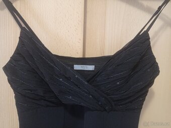 Černé šaty Marks & Spencer vel. S (UK 10) - top stav - 4