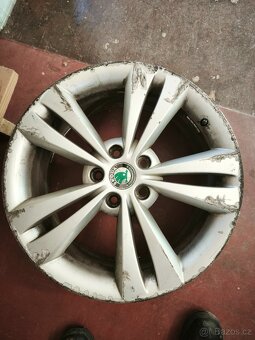 Originál ALU kola Octavia 2 rs Neptune r18 - 4