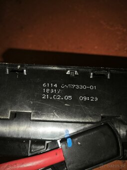 Pojistkova skrin, a plusovy kabel na bmw e60/61 - 4