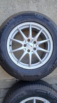 Prodám Alu kola Mercedes 7,5Jx17 H2 ET53 pneu 235/65 R17 Xl - 4