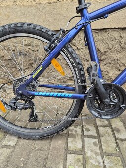 AUTHOR Outset 26 2021-22 vel.17" modrá/limeta MTB XC 26"ko - 4