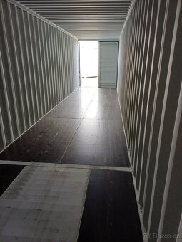 Lodní kontejner 40´ HC po první cestě, RAL 7016 - 4