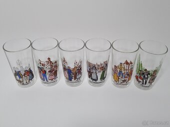 6x Sklenice od francouzské retro hořčice - 4