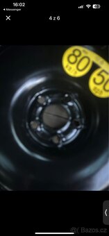 Dojezdové kolo (rezerva) T125/70 R18 99M - 4