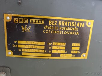Vojenská elektrocentrála 5.5 kw - 4