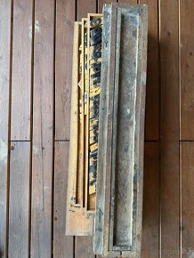 Starožitná sada razítek s písmeny - 4