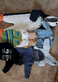 Balík oblečení na kluka 9 měsíců – 2 roky cca 70 kusů - 4