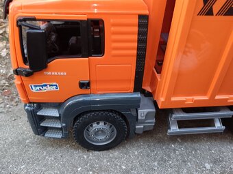 Velké popelářské Auto 60cm.Bruder. - 4