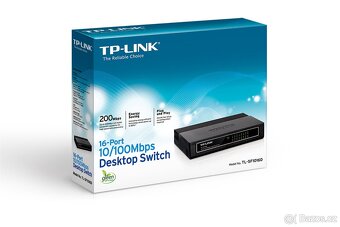 TP-Link TL-SF1016D 16x 10/100Mbps Desktop Switch - 4