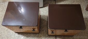 2ks retro nočních stolků - 4