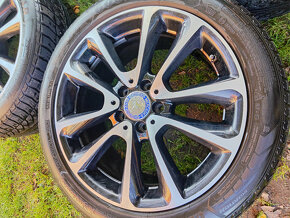 Zimní sada Mercedes w213 trida E 5x112 Goodyear 245/45/18 - 4