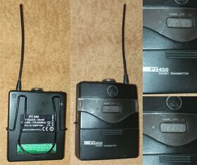 AKG WMS 450 -prof. bezdrát. mikrof. set -100% funkční - 4