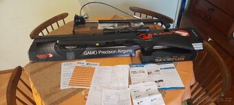 Nová Gamo vzduchovka Arrow MAGNUM +puškohled +pcp pumpa. - 4